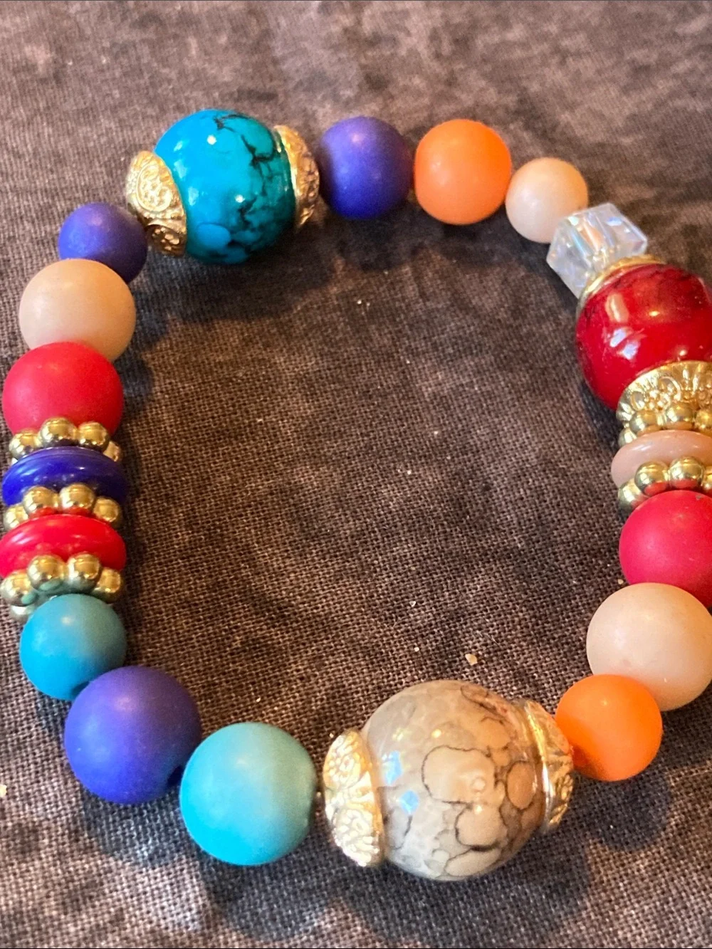 N/A multicolor beaded